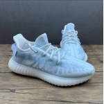 Kanye West 3M Reflective 350 V2 Running Shoes Static Inertia Wave Tephra Solid Utility Designer Mens Womens Sport Sneakers (2)