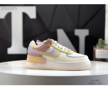 Wholesale Cheap Air Force 1 Shadow Macaroon Shoes Mens Womens Designer Sport Sneakers size 36-40 (11) 