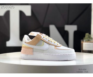 Wholesale Cheap Air Force 1 Shadow Macaroon Shoes Mens Womens Designer Sport Sneakers size 36-40 (12) 