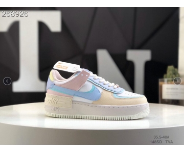 Wholesale Cheap Air Force 1 Shadow Macaroon Shoes Mens Womens Designer Sport Sneakers size 36-40 (16) 