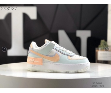 Wholesale Cheap Air Force 1 Shadow Macaroon Shoes Mens Womens Designer Sport Sneakers size 36-40 (2) 