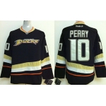 Anaheim Ducks #10 Corey Perry Black Jersey