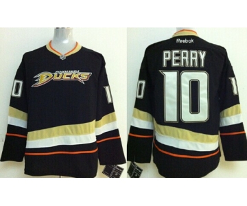 Anaheim Ducks #10 Corey Perry Black Jersey