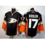 Anaheim Ducks #17 Ryan Kesler Black Third Jersey