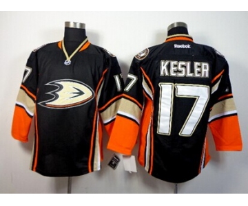 Anaheim Ducks #17 Ryan Kesler Black Third Jersey