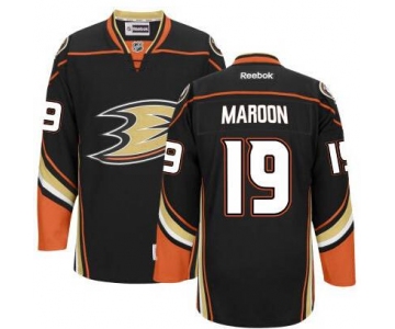 Men's Anaheim Ducks #19 Patrick Maroon Black Third Jersey
