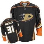 Men's Anaheim Ducks #31 Frederik Andersen Black Third Jersey