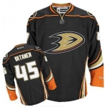 Men's Anaheim Ducks #45 Sami Vatanen Black Third Jersey
