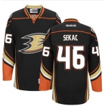 Men's Anaheim Ducks #46 Jiri Sekac Black Third Jersey