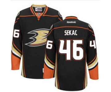 Men's Anaheim Ducks #46 Jiri Sekac Black Third Jersey