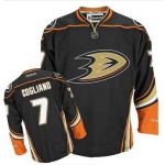 Men's Anaheim Ducks #7 Andrew Cogliano Black Third Jersey