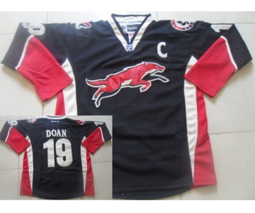 Phoenix Coyotes #19 Shane Doan Black Third Jersey