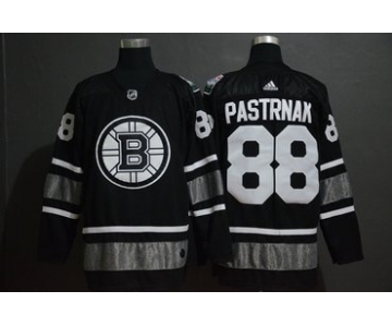 Men's Boston Bruins 88 David Pastrnak Black 2019 NHL All-Star Game Adidas Jersey