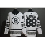 Men's Boston Bruins 88 David Pastrnak White 2019 NHL All-Star Game Adidas Jersey