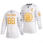 Men's Boston Bruins #88 David Pastrnak White 2020 NHL All-Star Game Adidas Jersey