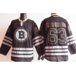 Boston Bruins #63 Brad Marchand Black Ice Jersey