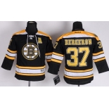 Boston Bruins #37 Patrice Bergeron Black Kids Jersey