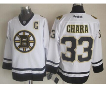 Boston Bruins #33 Zdeno Chara 2014 White Jersey