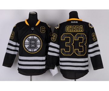 Boston Bruins #33 Zdeno Chara Black Ice Jersey