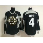 Boston Bruins #4 Bobby Orr 2014 Training Black Jersey