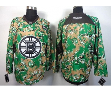 Boston Bruins Blank 2014 Camo Jersey