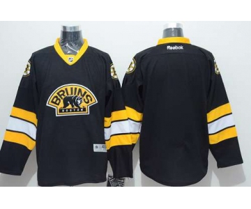 Boston Bruins Blank Black Third Jersey