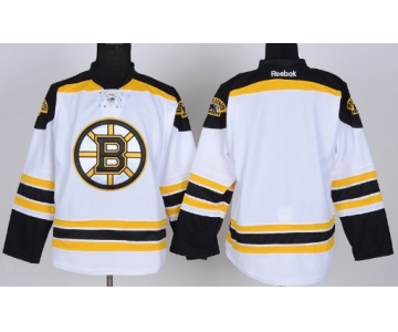 Boston Bruins Blank White Jersey