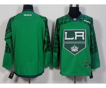 Men's Boston Bruins Blank Green 2016 St. Patrick's Day Hockey Jersey