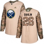 Adidas Buffalo Sabres #26 Rasmus Dahlin Camo Authentic 2017 Veterans Day Stitched NHL Jersey