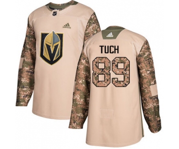 Adidas Golden Knights #89 Alex Tuch Camo Authentic 2017 Veterans Day Stitched NHL Jersey