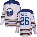 Adidas Sabres #26 Thomas Vanek White Authentic 2018 Winter Classic Stitched NHL Jersey