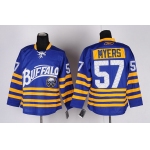 Buffalo Sabres #57 Tyler Myers Blue Third Jersey