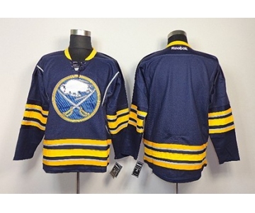 Buffalo Sabres Blank Navy Blue Jersey