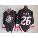 Men's Buffalo Sabres #26 Thomas Vanek 1996-97 Black CCM Vintage Throwback Jersey