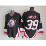 Men's Buffalo Sabres #39 Dominik Hasek 1996-97 Black CCM Vintage Throwback Jersey