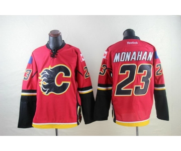 Calgary Flames #23 Sean Monahan Red Jersey