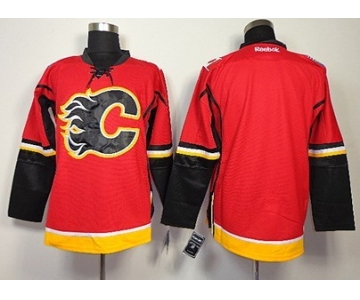 Calgary Flames Blank Red Jersey