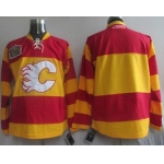 Calgary Flames Blank Red Third Jersey