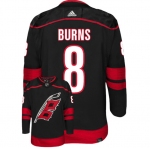 Men's Carolina Hurricanes #8 Brent Burns Black Stitched Jersey