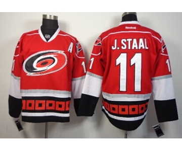 Carolina Hurricanes #11 Jordan Staal Red Third Jersey