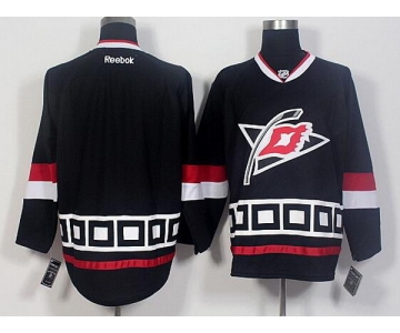 Men's Carolina Hurricanes Blank Black Third Hockey Jersey