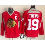 Chicago Blackhawks #19 Jonathan Toews 2014 Training Red Jersey