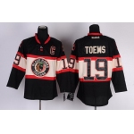 Chicago Blackhawks #19 Jonathan Toews Black Third Jersey