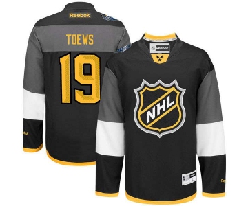 Men's NHL #19 Jonathan Toews Black Reebok 2016 All-Star Premier Jersey