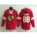 2014 Old Time Hockey Chicago Blackhawks #88 Patrick Kane Red Hoodie