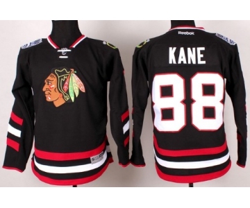 Chicago Blackhawks #88 Patrick Kane 2014 Stadium Series Black Kids Jersey