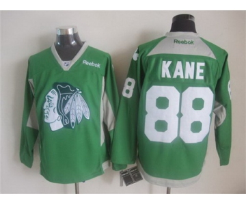 Chicago Blackhawks #88 Patrick Kane 2014 Training Green Jersey