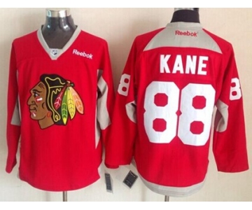 Chicago Blackhawks #88 Patrick Kane 2014 Training Red Jersey