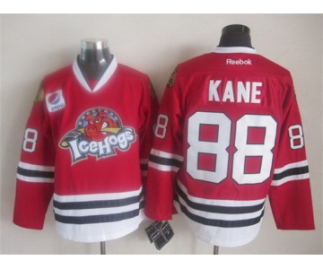 Chicago Blackhawks #88 Patrick Kane 2015 IceHogs Red Jersey