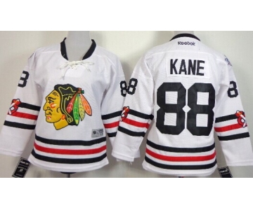 Chicago Blackhawks #88 Patrick Kane 2015 Winter Classic White Kids Jersey